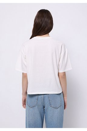 تیشرت سفید زنانه رگولار Colin’s - کد 938660491