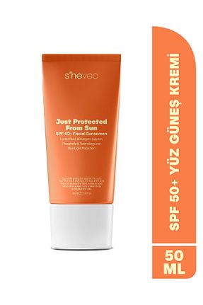 کرم ضد آفتاب صورت SPF 50 + SHE VEC - کد 683360391