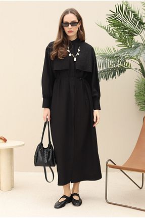 کیف دوشی مشکی زنانه پارچه ای HEQA - کد 938666830