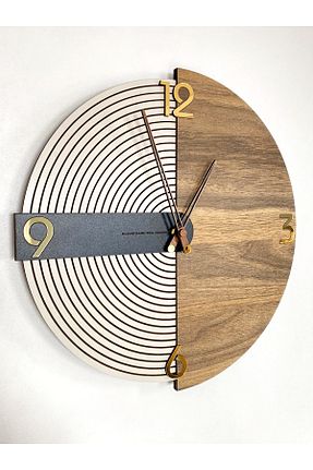 ساعت دیواری قهوه ای 40 * 40 Blackframe - کد 858558496