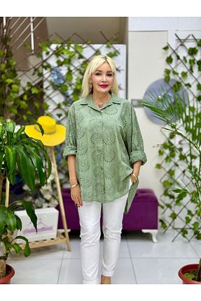 پیراهن سفید زنانه رگولار Punta Otantik - کد 938663543