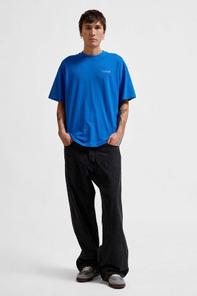 تیشرت آبی زنانه رگولار hummel - کد 938774885