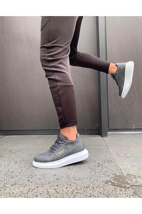 کفش کژوال طوسی مردانه پاشنه کوتاه (1 - 4 سانتی متر) Byshoes - کد 938765685