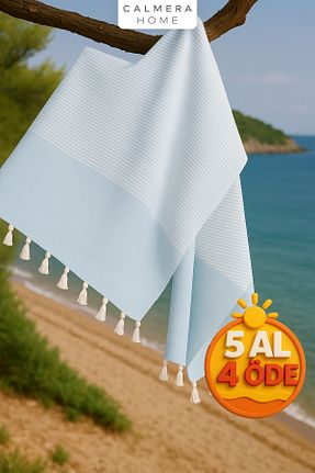 پشتمال آبی پنبه ای Calmera - کد 938792739