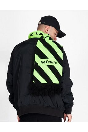 شال گردن سبز زنانه اکریلیک No Future - کد 58713998