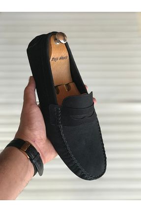 کفش لوفر مشکی مردانه چرم خالص Zegeshoes - کد 939015772