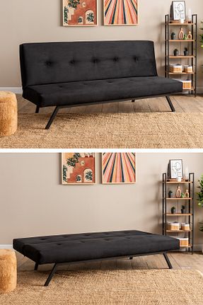 کاناپه مشکی Keten Pafu - کد 927965732