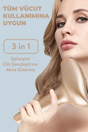 دستگاه لیزر موهای زائد IPL طلائی کابلی Sinbo - کد 866618739
