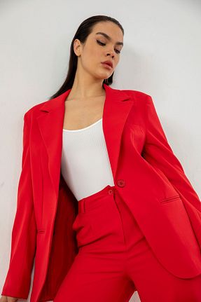 کت قرمز زنانه رگولار Foremia - کد 321759011