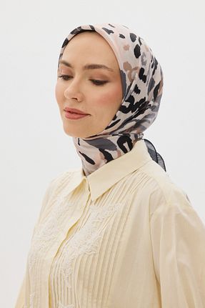 روسری رنگی پنبه ای Mira İpek - کد 926926598