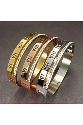 دستبند استیل (فولاد) طوسی زنانه استیل (فولاد) OSMANLI GÜMÜŞ - کد 939022010