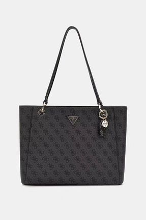 کیف دوشی طوسی زنانه پلی اورتان Guess - کد 789088930