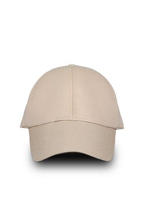 کلاه بژ زنانه پنبه ای Butik - کد 938847277