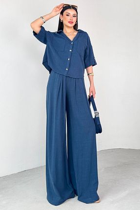 ست بالاتنه و پائین تنه رنگی زنانه رگولار Cappmoda - کد 938865270