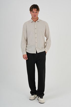پیراهن مشکی مردانه اورسایز Redline - کد 938889559
