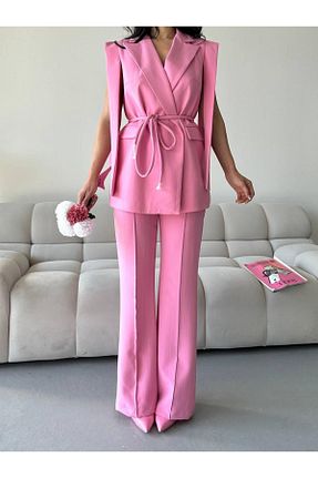 ست بالاتنه و پائین تنه رنگی زنانه بافتنی Ekim Store - کد 938896468