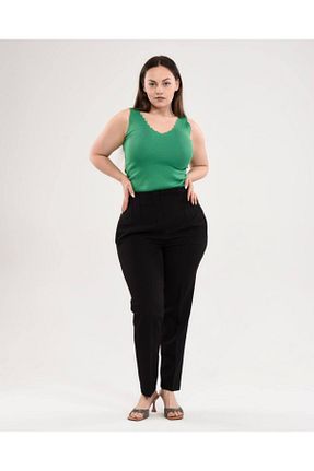 شلوار مشکی زنانه پنبه ای velmorafashion - کد 941195700