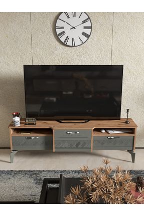 میز و پایه تلویزیون طوسی Suntalam GOLDFALEZ - کد 938671742