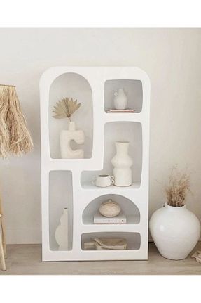قفسه کتاب سفید 170 سانتی متر LİFENES - کد 939055009