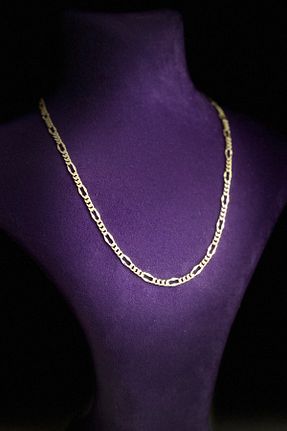 گردنبند استیل ( فولاد ) زرد زنانه استیل (فولاد) Modacaprea - کد 938942437