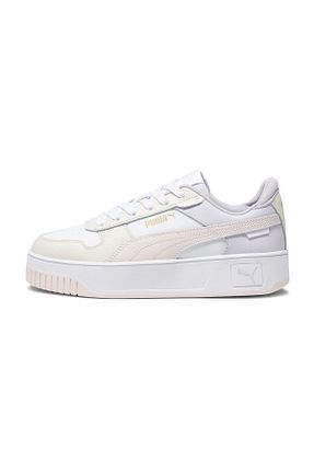 کفش اسنیکر سفید زنانه بند دار Puma - کد 736020373