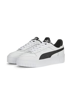 کفش اسنیکر سفید زنانه بند دار Puma - کد 736020339