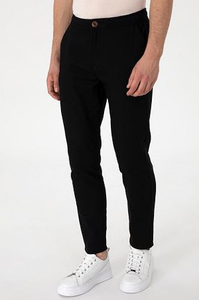 شلوار اسپرت مشکی مردانه پاچه تنگ U.S. Polo Assn. - کد 938714975