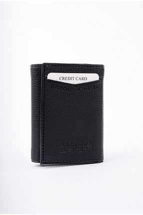 کیف پول مشکی مردانه سایز متوسط Muggo - کد 929814428