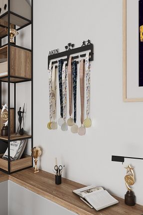 محصول دکوراسیون دیوار مشکی فلزی elfmetal - کد 917401207