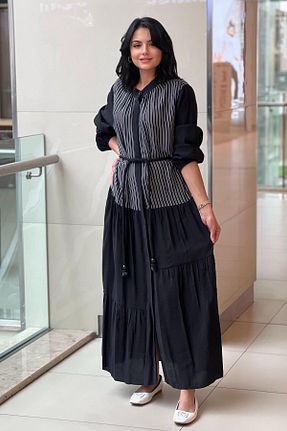 لباس حجاب مشکی Relaxed Nuss - کد 927208604