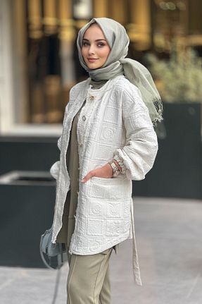 کت نباتی زنانه دو جیب Ghisa - کد 866829343