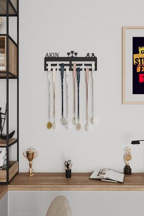 محصول دکوراسیون دیوار مشکی فلزی elfmetal - کد 917401207