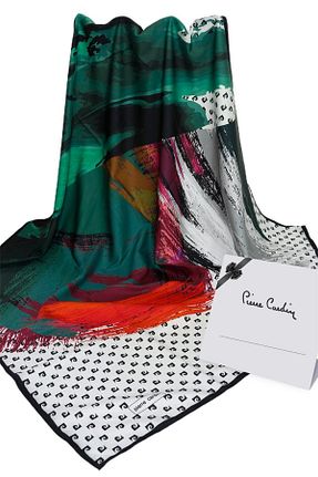 روسری رنگی پلی استر Pierre Cardin - کد 186321715