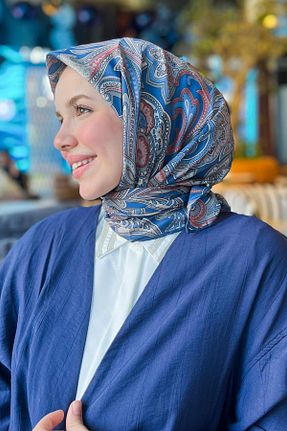 روسری رنگی پلی استر Sultan Eşarp - کد 937439736