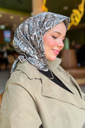 روسری رنگی پلی استر Sultan Eşarp - کد 937439770