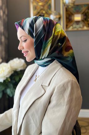 روسری رنگی پلی استر Pierre Cardin - کد 700360042