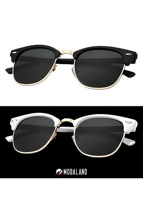 عینک آفتابی مشکی زنانه UV400 ModaLand - کد 144935283