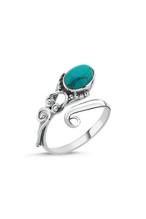 انگشتر نقره سبز زنانه زیرکن Inure Jewelry - کد 866046824