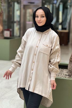 پلیور طوسی زنانه Kazayağı Ghisa - کد 876962386