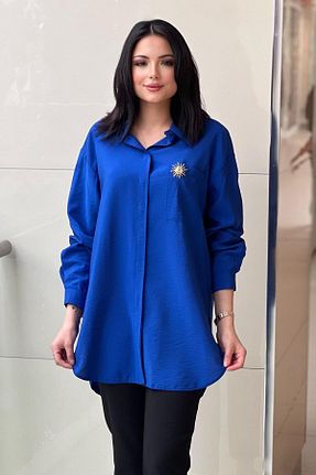 پیراهن سرمه ای زنانه Relaxed Missemramiss - کد 931149640