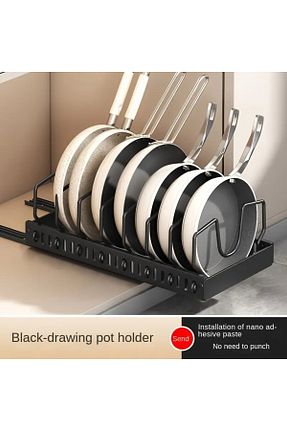 نظم دهنده کمد مشکی فلزی TncPatiShop - کد 937448360