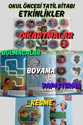 کتب فعالیتی و آموزشی 3 - 6 سال Tandem Yayınları - کد 937458391