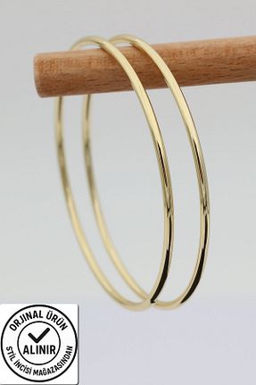 النگو زرد زنانه 14 عیار XUPING JEWELRY - کد 876918419