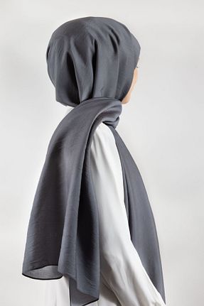 شال طوسی زنانه Medine İpeği Vissona - کد 635912725