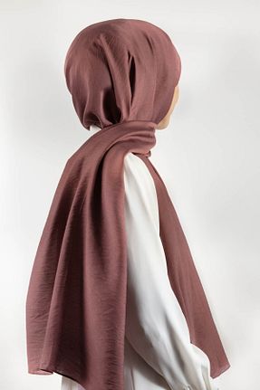 شال نارنجی زنانه Medine İpeği Vissona - کد 635911792