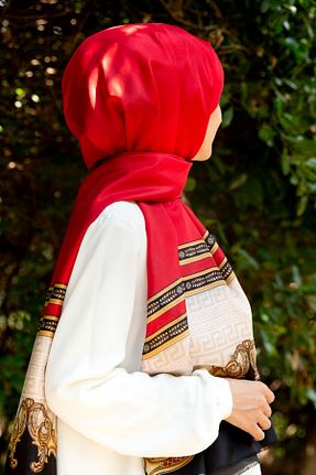 شال قرمز زنانه Vissona - کد 270702173