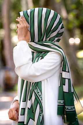 شال سبز زنانه Vissona - کد 270704179