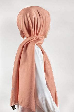 شال صورتی زنانه Medine İpeği Vissona - کد 635912633