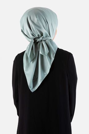 روسری سبز پلی استر VİOLLA - کد 734421142