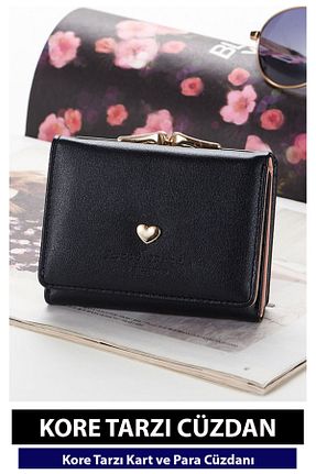 کیف پول مشکی زنانه سایز متوسط Nehir - کد 937474820